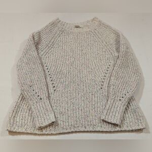 GAP Women's Cream Knit Sweater